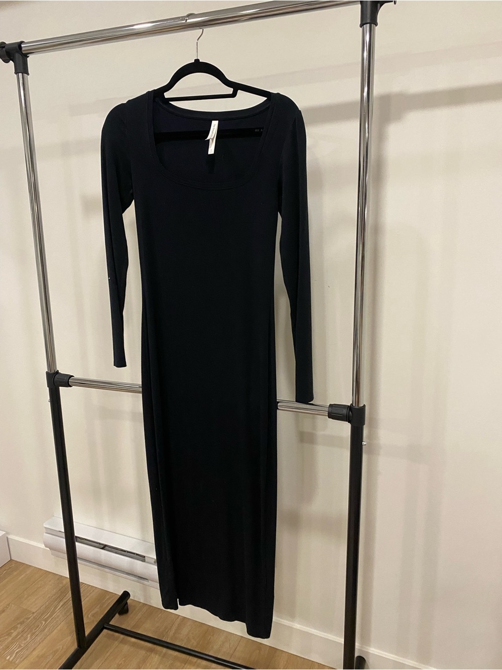 The Group babaton Long Sleeve Scoop Neck Dress